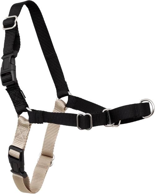 PetSafe Easy Walk Harness, No Pull Dog Harness, Black, Medium