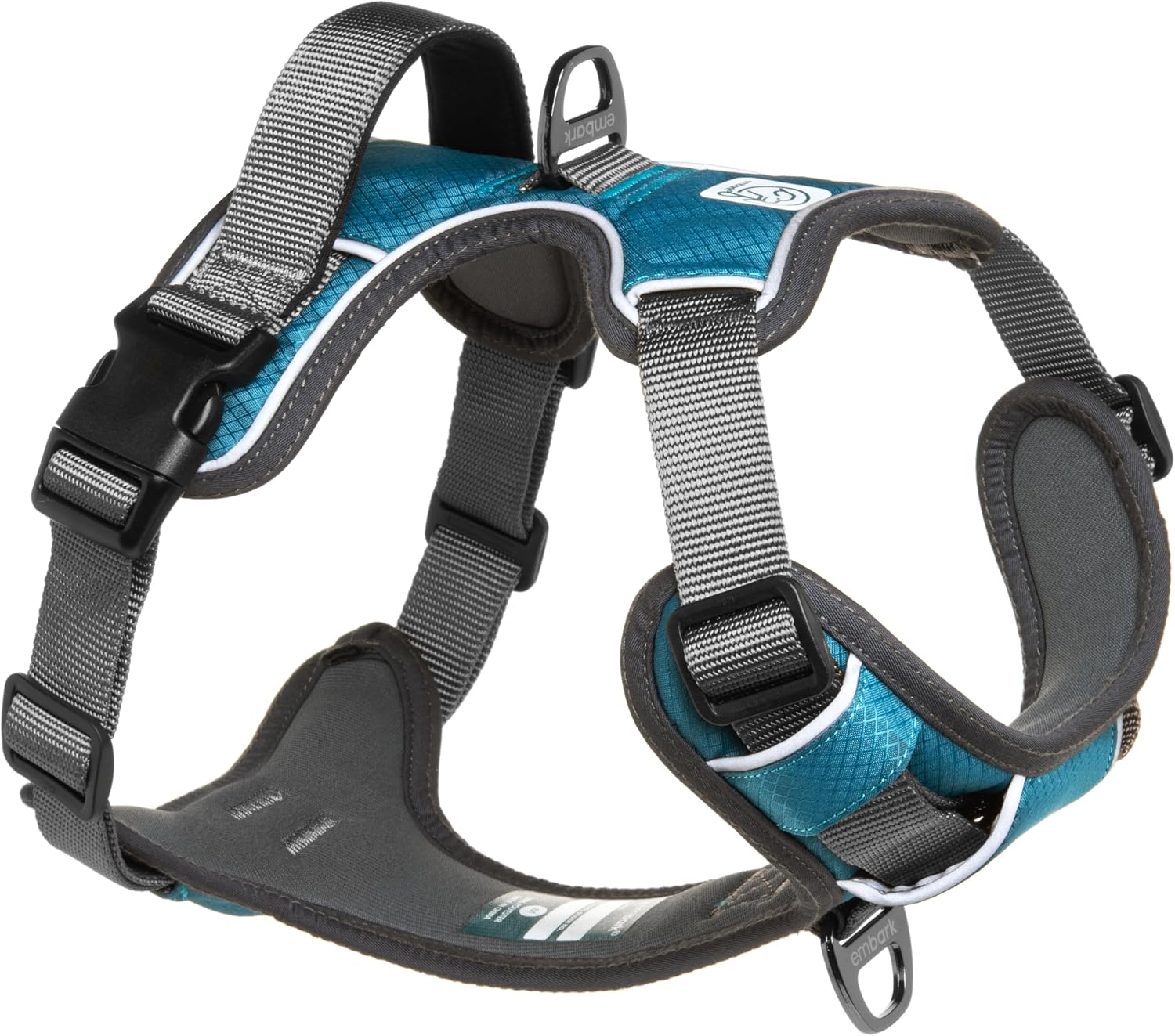 Embark No Pull Dog Harness, Reflective Adjustable Training Vest, No Choke