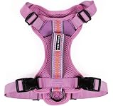 PHOEPET No Pull Dog Harnesses for Small Dogs Reflective Adjustable