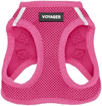 Voyager Step-in Air Dog Vest Harness - Fuchsia, Medium